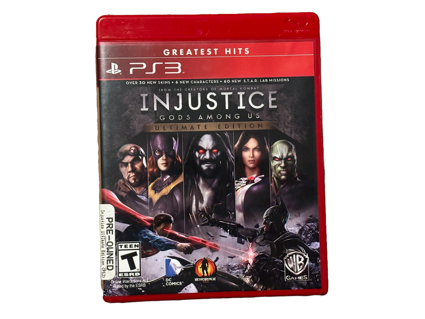 Injustice Gods Among Us Sony PlayStation 3 PS3 Game. Complete.