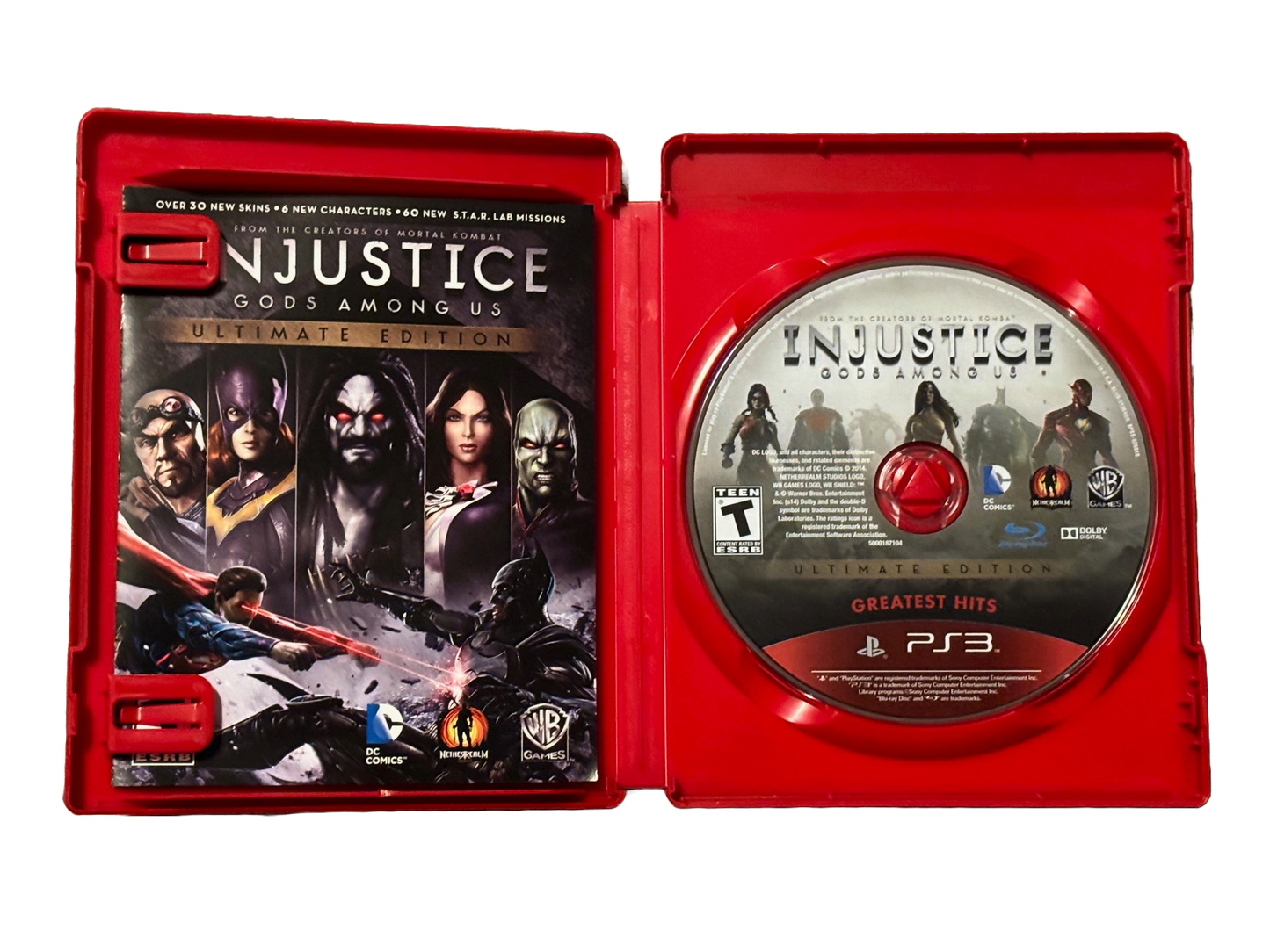 Injustice Gods Among Us Sony PlayStation 3 PS3 Game. Complete.