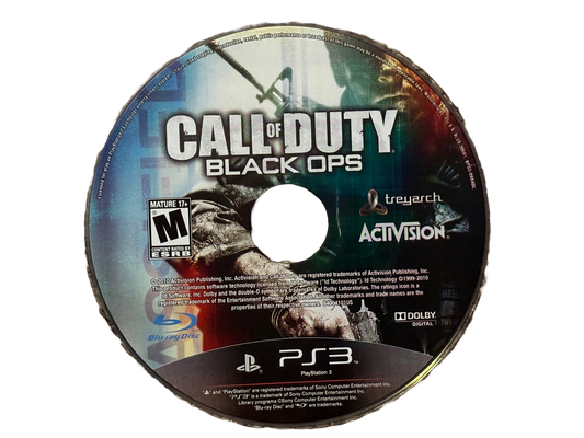 Call of Duty Black Ops Sony PlayStation 3 PS3 Game.