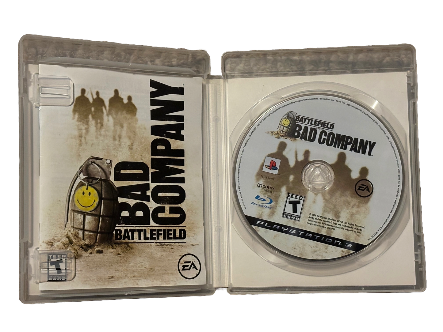 Battlefield Bad Company Sony PlayStation 3 PS3 Game. Complete.