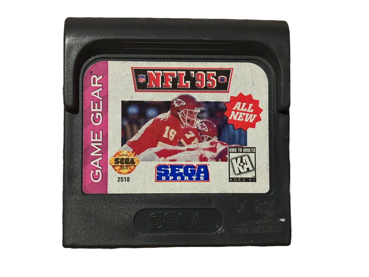 NFL 95 Sega Game Gear Video Game