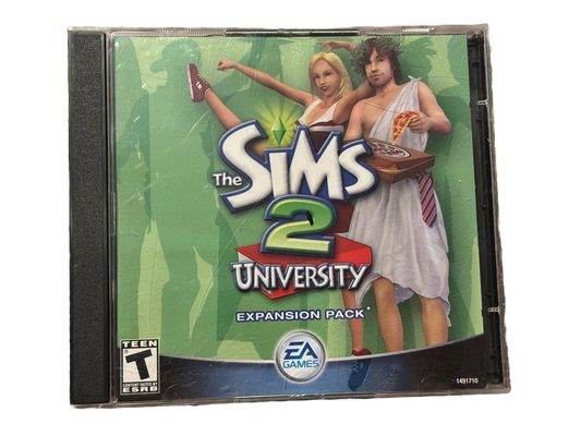 The Sims 2 University Vintage PC CD-ROM Game (2005)