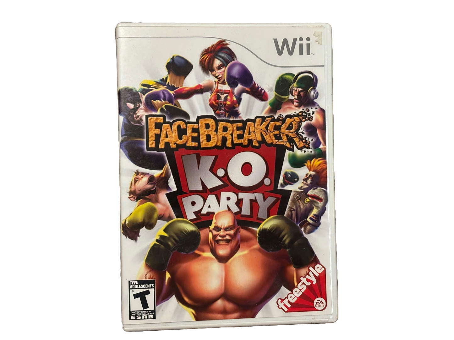 Facebreaker K.O. Party Nintendo Wii Complete