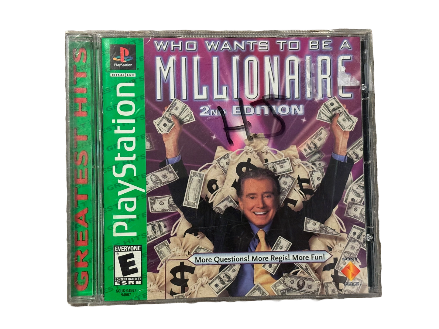 Who Wants to be a Millionaire 2nd Edition Sony PlayStation PS1 Game. Complete.