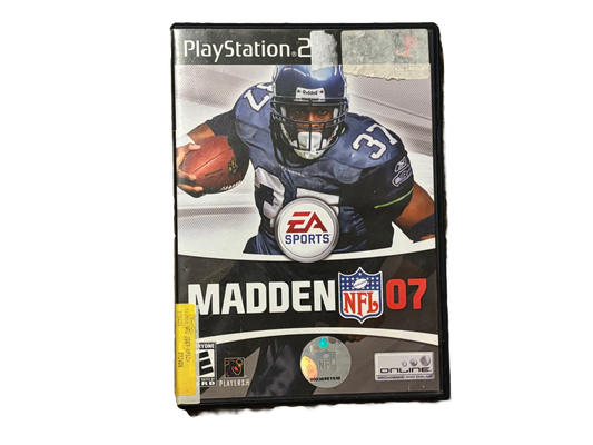 Madden NFL 07 Sony PlayStation 2 PS2 Complete