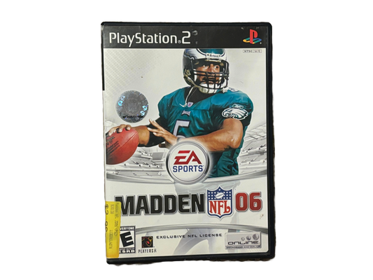 Madden 06 Sony PlayStation 2 PS2 Complete