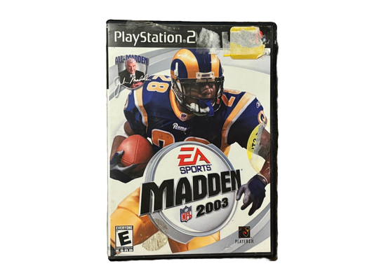 Madden 2003 Sony PlayStation 2 PS2 Complete