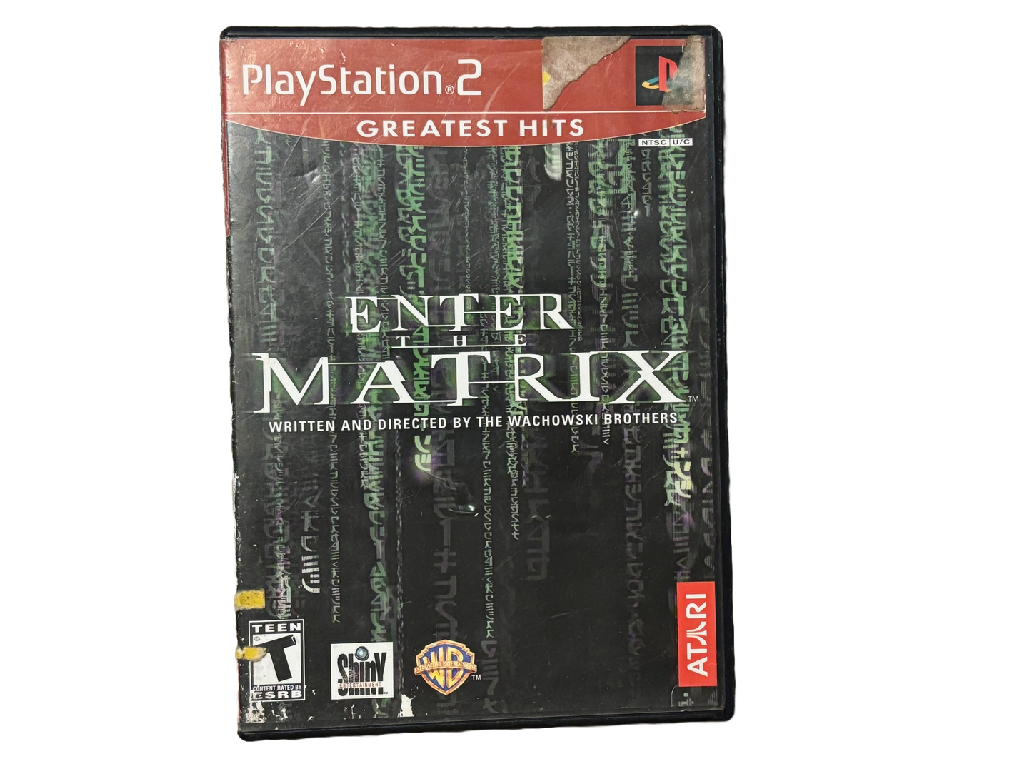 Enter The Matrix Sony PlayStation 2 PS2