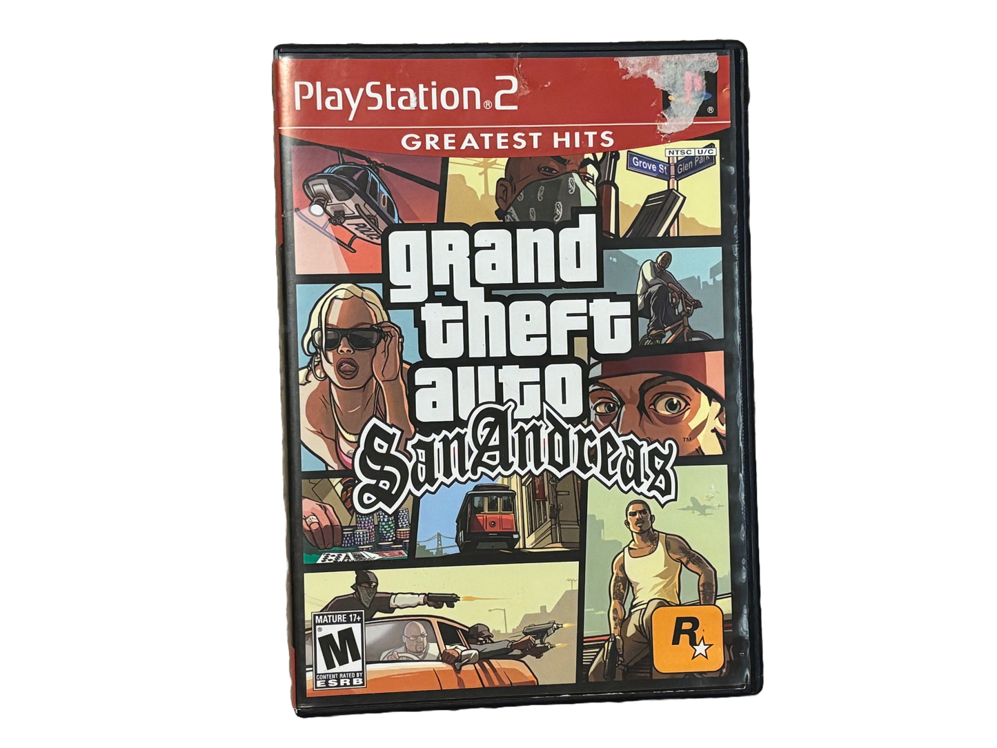 Grand Theft Auto San Andreas (Greatest Hits) Sony PlayStation 2 PS2 Complete