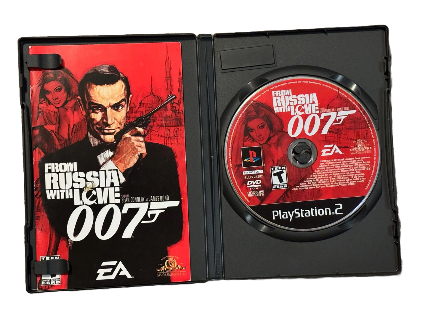 007 From Russia With Love Sony PlayStation 2 PS2 Complete