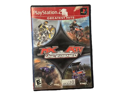 MX vs ATV Unleashed Sony PlayStation 2 PS2