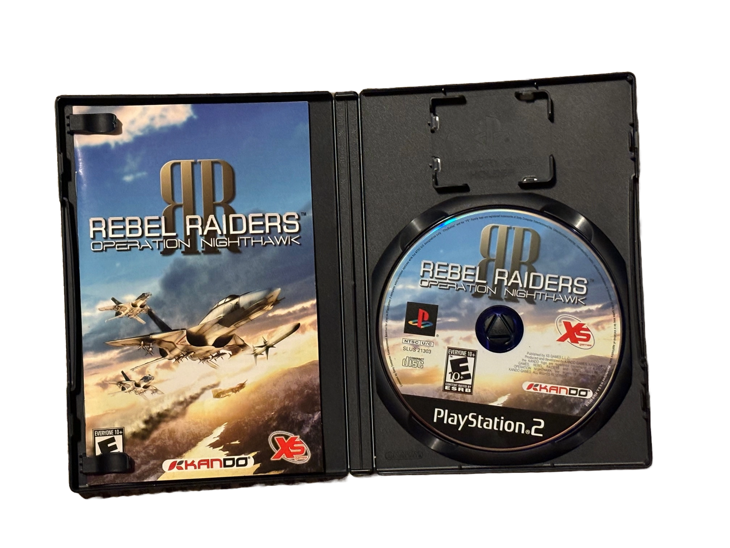 Rebel Raiders Operation Nighthawk Sony PlayStation 2 PS2 Complete