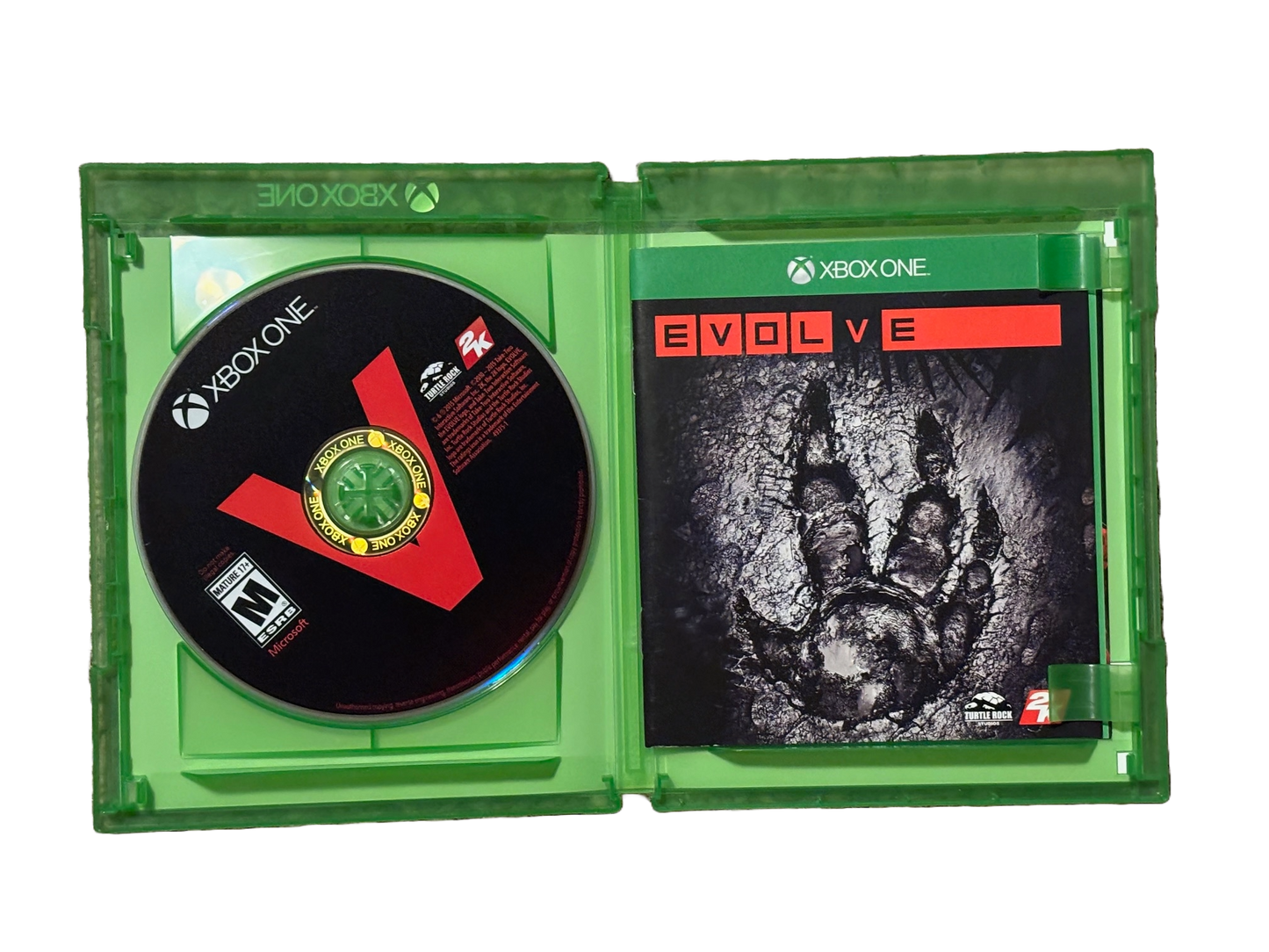 Evolve Microsoft Xbox One Game. Complete.