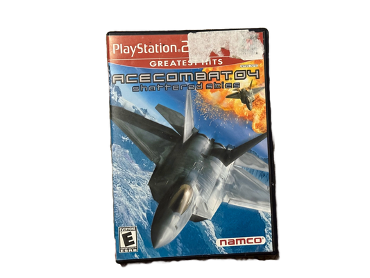Ace Combat 4 Shattered Skies Sony PlayStation 2 PS2 Complete
