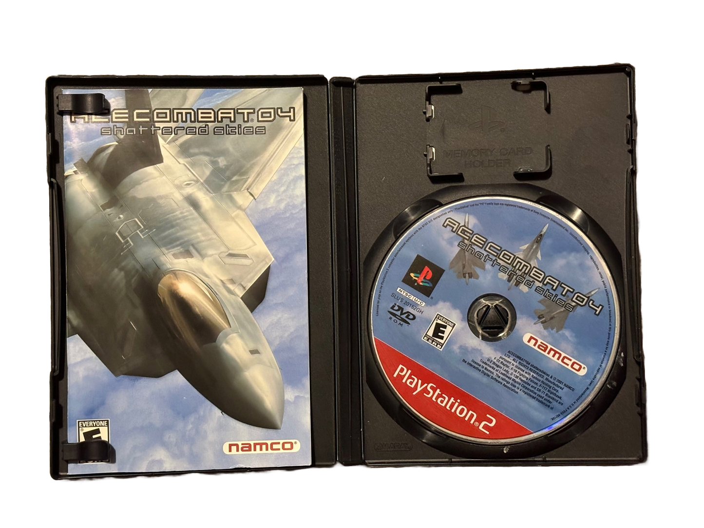 Ace Combat 4 Shattered Skies Sony PlayStation 2 PS2 Complete