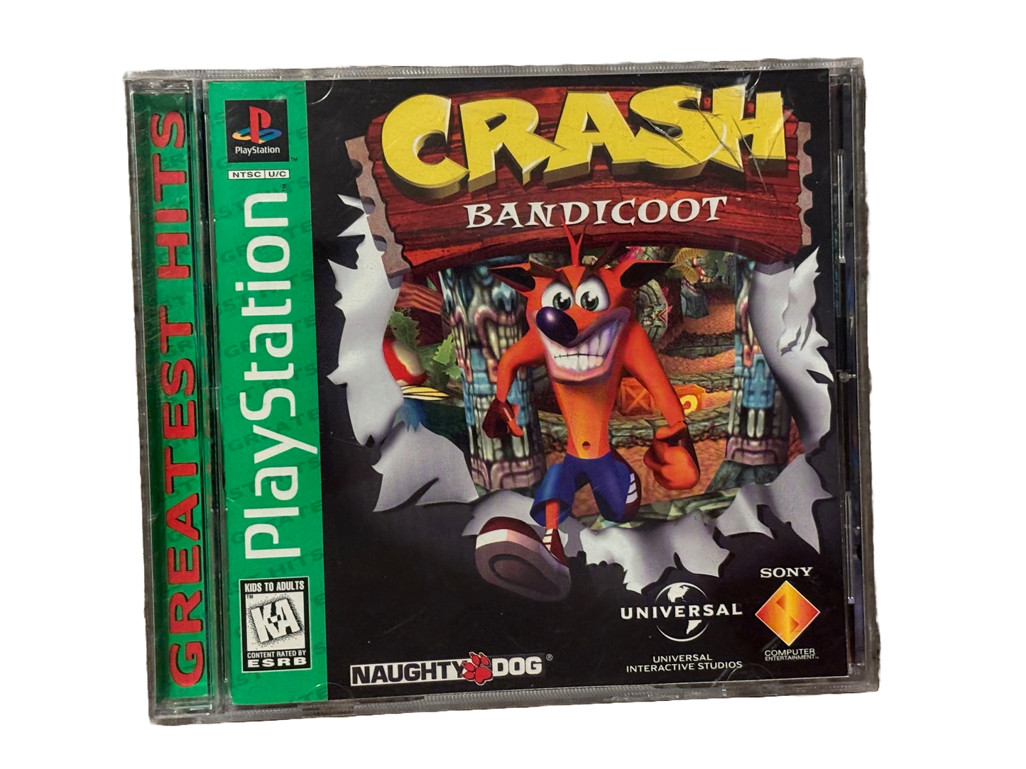 Crash Bandicoot Sony PlayStation PS1 Complete