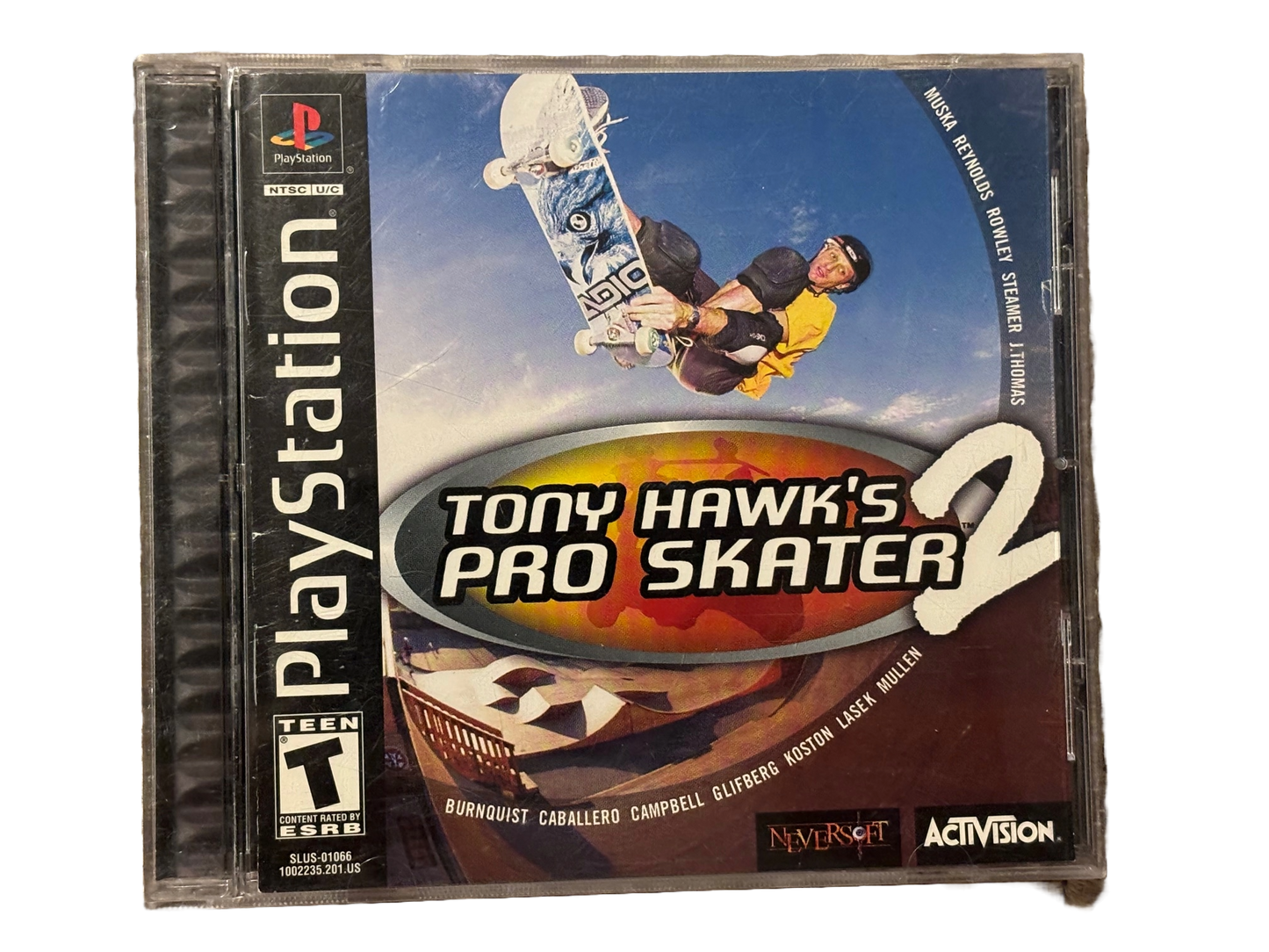 Tony Hawk Pro Skater 2 Sony PlayStation PS1 Complete