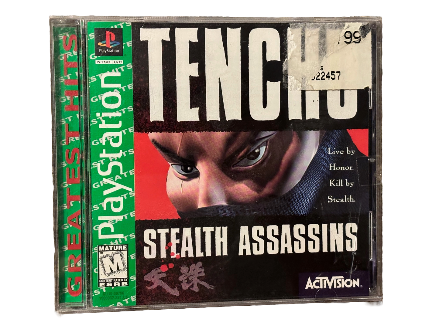 Tenchu Stealth Assassins Sony PlayStation PS1 Complete