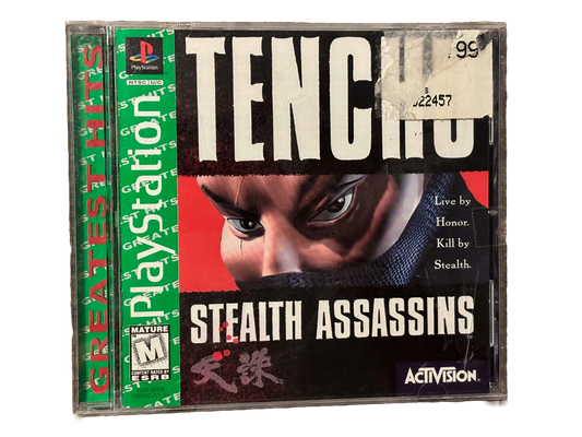 Tenchu Stealth Assassins Sony PlayStation PS1 Complete