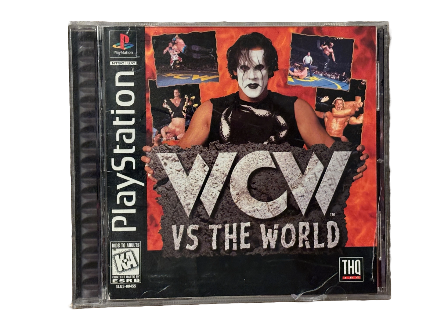 WCW vs The World Sony PlayStation PS1 Complete