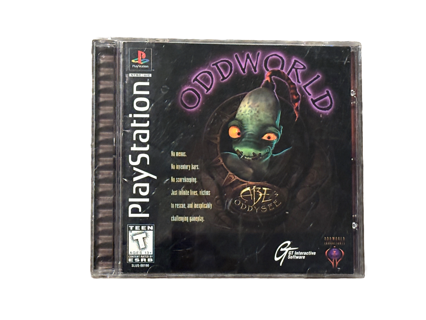 Odd World Abe's Odysee Sony PlayStation PS1 Complete