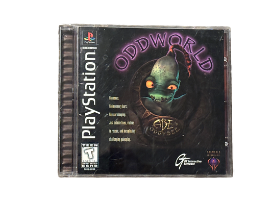 Odd World Abe's Odysee Sony PlayStation PS1 Complete