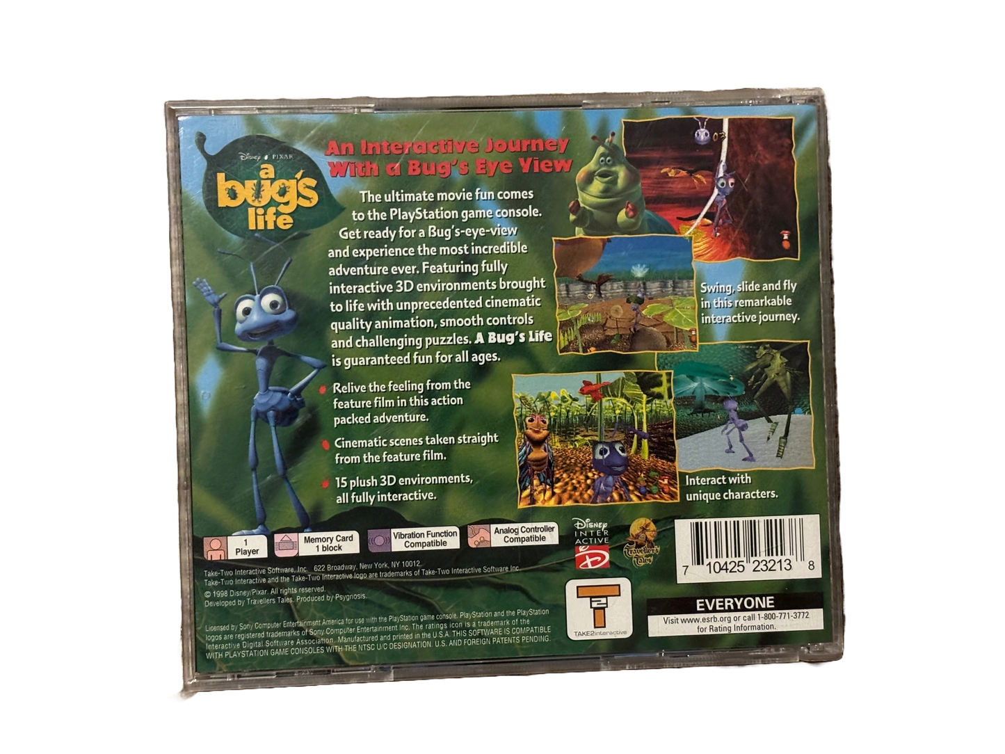 A Bugs Life Sony PlayStation PS1 Complete