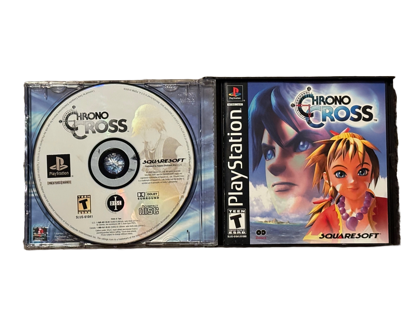 Chrono Cross Sony PlayStation PS1 Complete