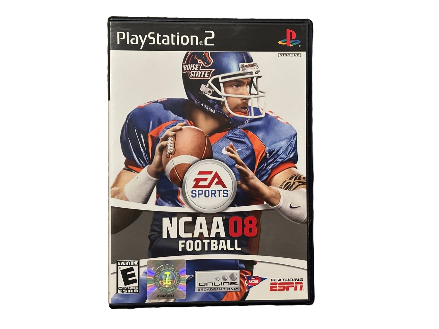 NCAA Football 08 Sony PlayStation 2 PS2 Game. Complete.