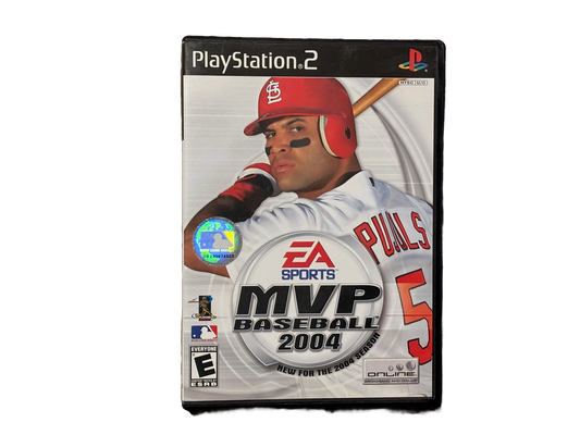 MVP Baseball 2004 Sony PlayStation 2 PS2 Game. Complete.