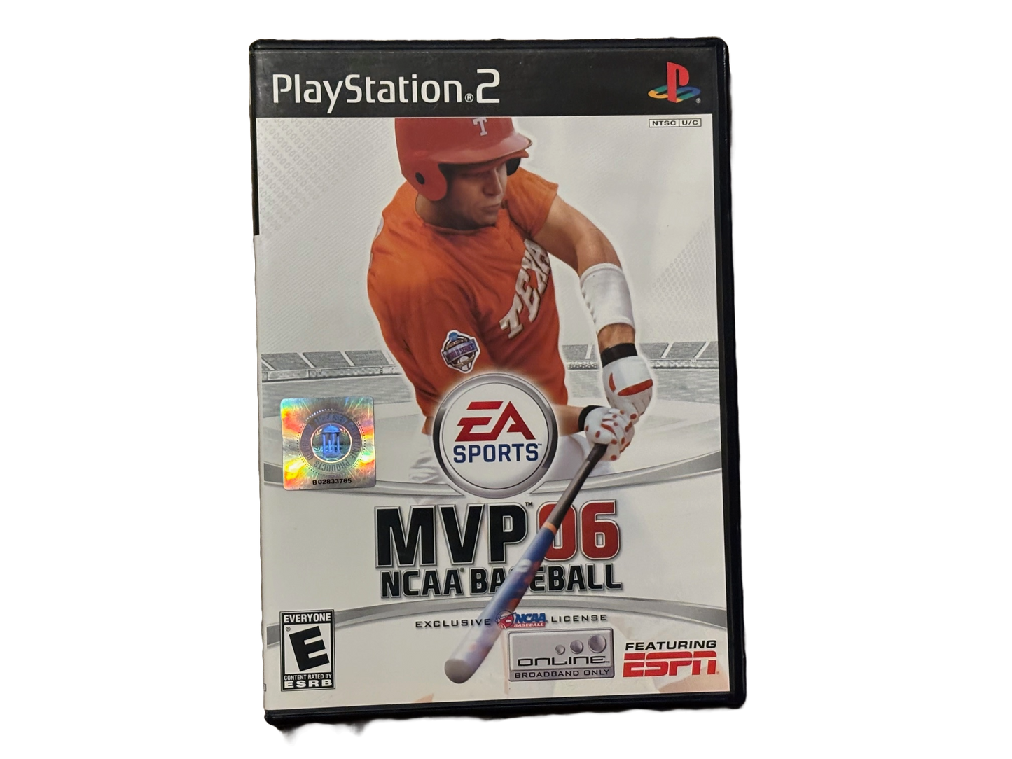 MVP NCAA Baseball 06 Sony PlayStation 2 PS2 Game. Complete.