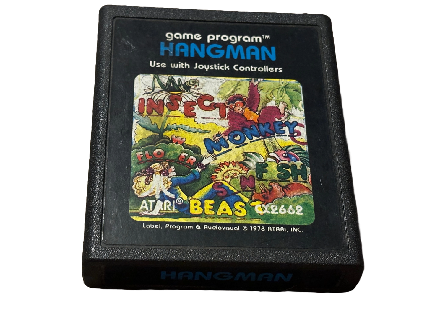 Hangman Atari 2600 Video Game