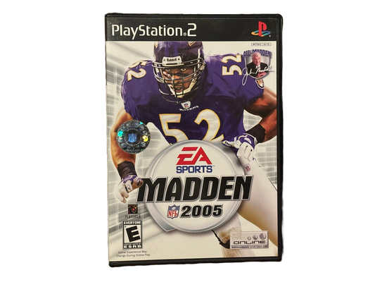 Madden NFL 2005 Sony PlayStation 2 PS2 Complete