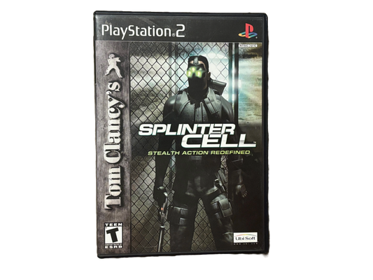 Tom Clancy's Splinter Cell Sony PlayStation 2 PS2 Complete