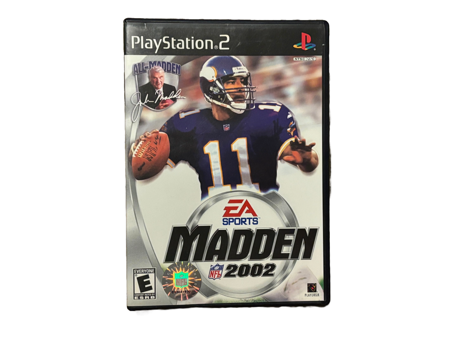 Madden 2002 Sony PlayStation 2 PS2 Complete