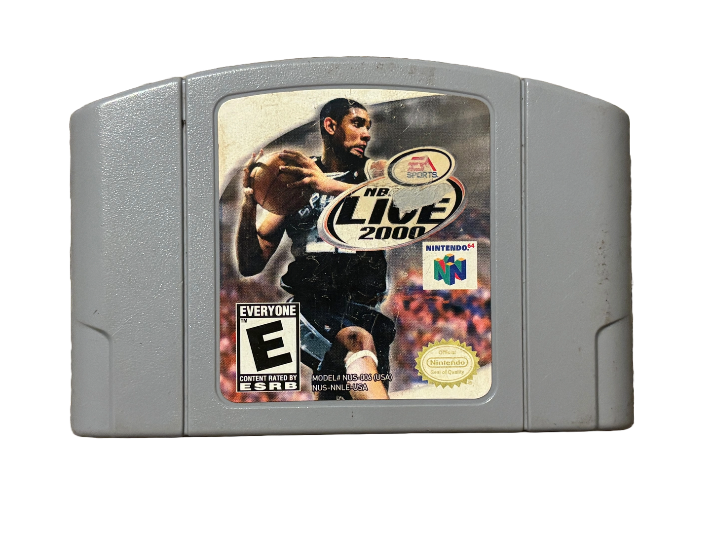 NBA Live 2000 Nintendo 64 N64 Video Game.