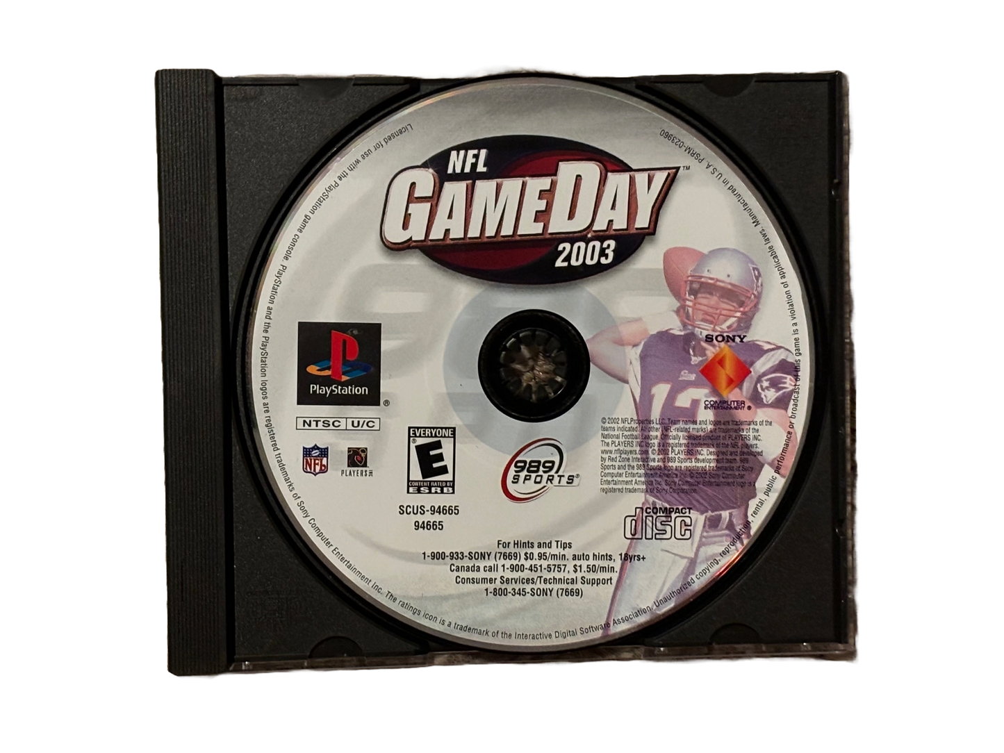 NFL Gameday 2003 Sony PlayStation PS1