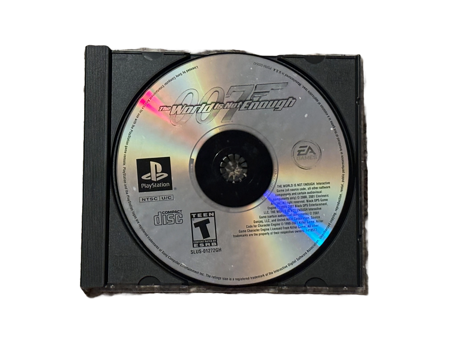 007 The World is Not Enough Sony PlayStation PS1