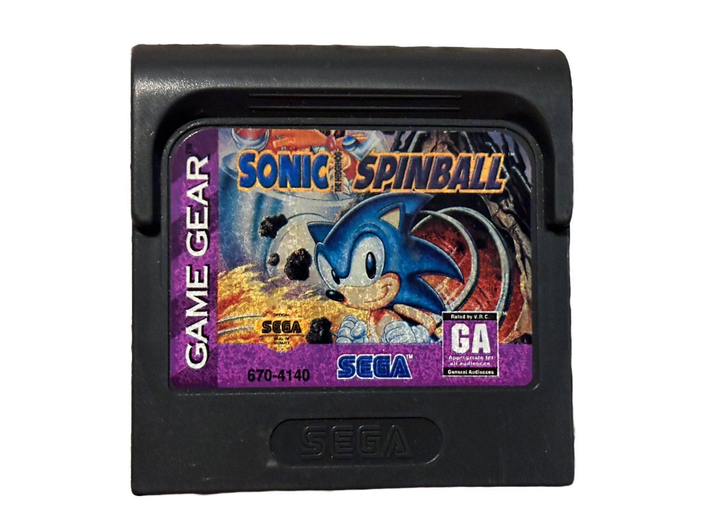 Sonic Spinball Sega Game Gear Video Game