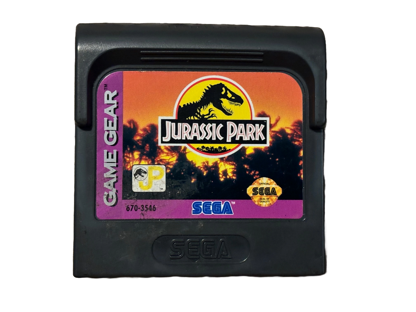 Jurassic Park Sega Game Gear Video Game