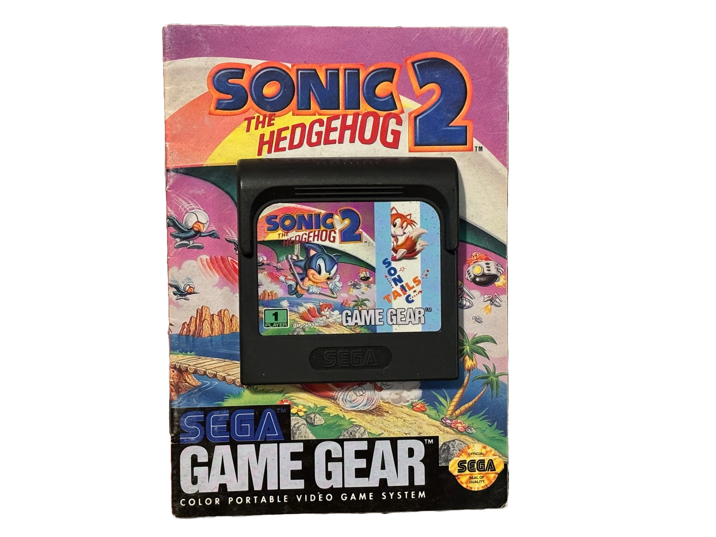 Sonic The Hedgehog 2 Sega Game Gear Video Game