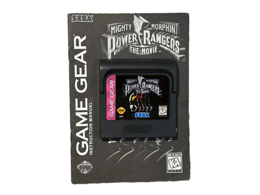 Mighty Morphin Power Rangers The Movie Sega Game Gear Video Game