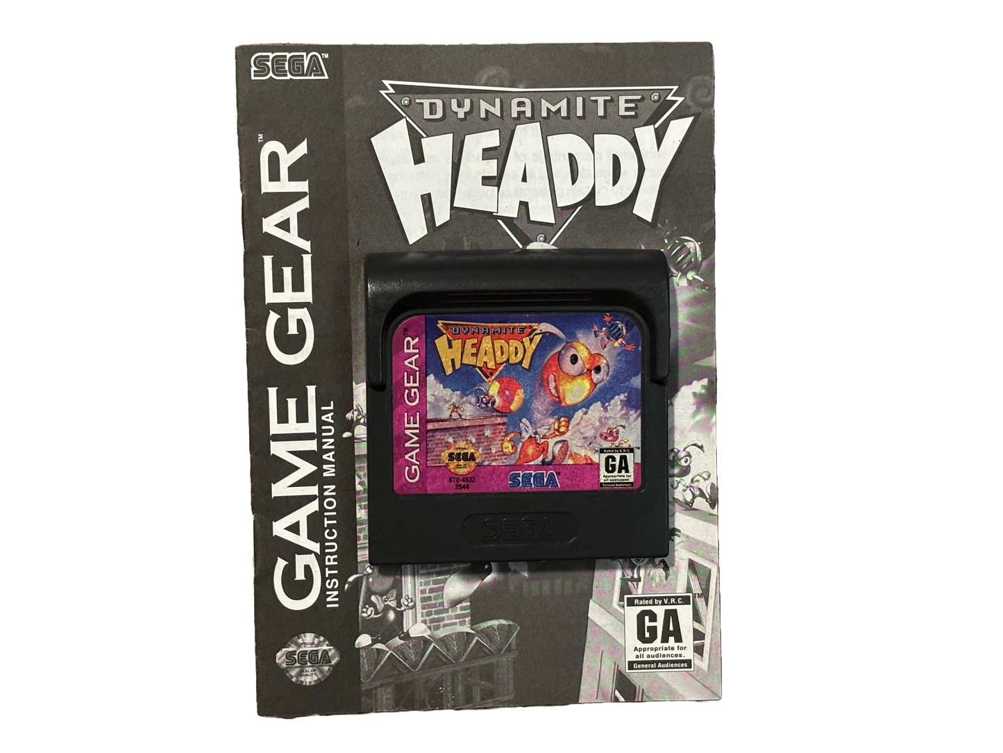 Dynamite Headdy Sega Game Gear Video Game – Puzzles LTD