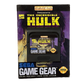 The Incredible Hulk Sega Game Gear Video Game