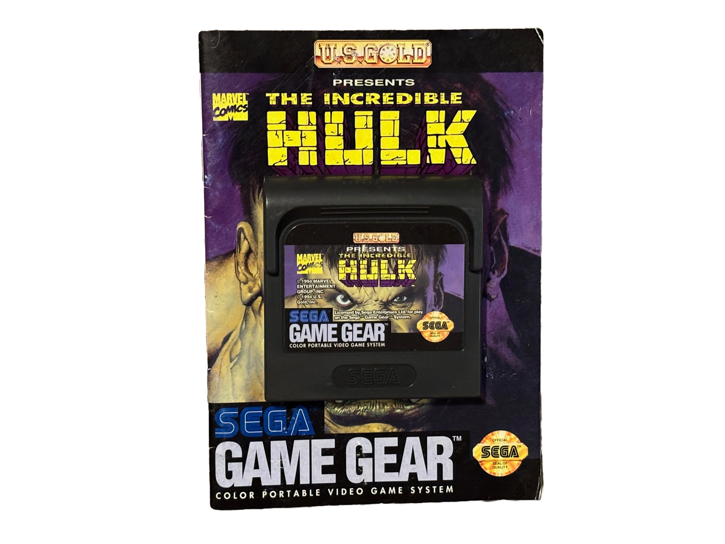 The Incredible Hulk Sega Game Gear Video Game