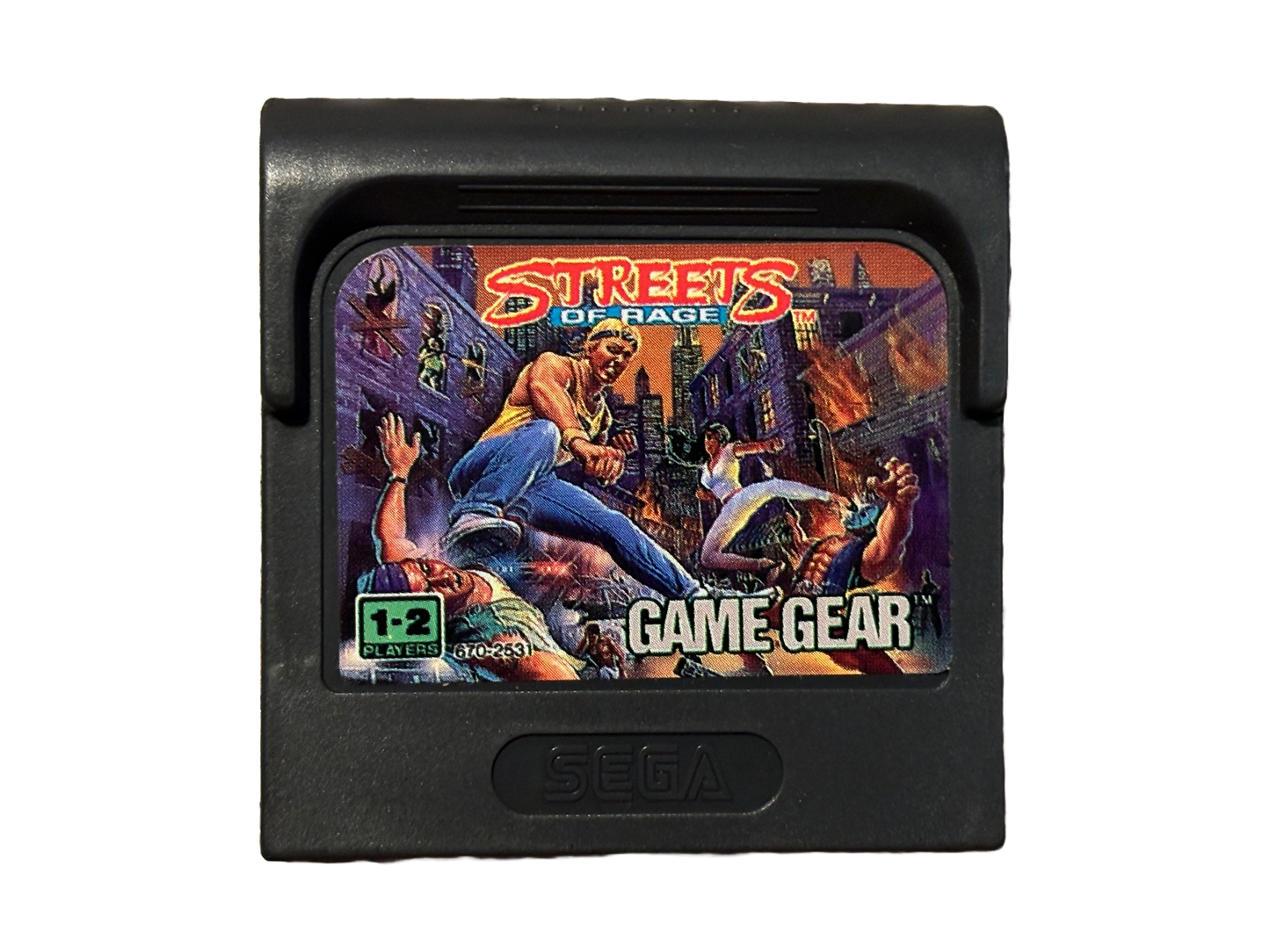 Streets of Rage Sega Game Gear Video Game