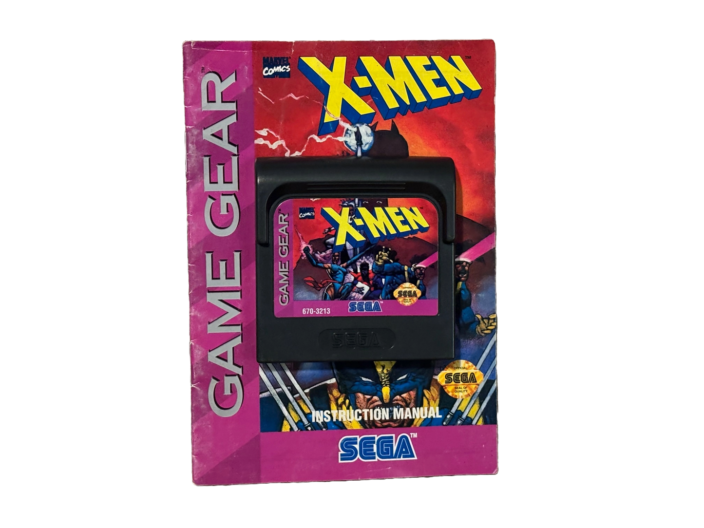 X-Men Sega Game Gear Video Game