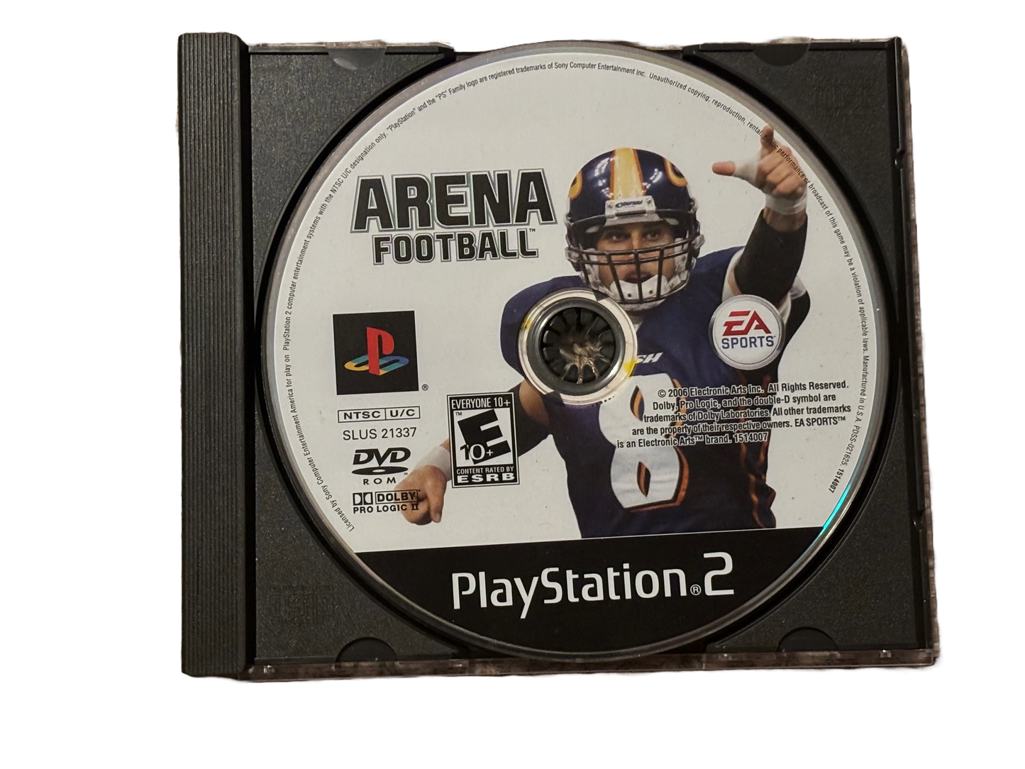 Arena Football Sony PlayStation 2 PS2 Game