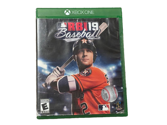 RBI Baseball 19 Microsoft Xbox One. Complete.