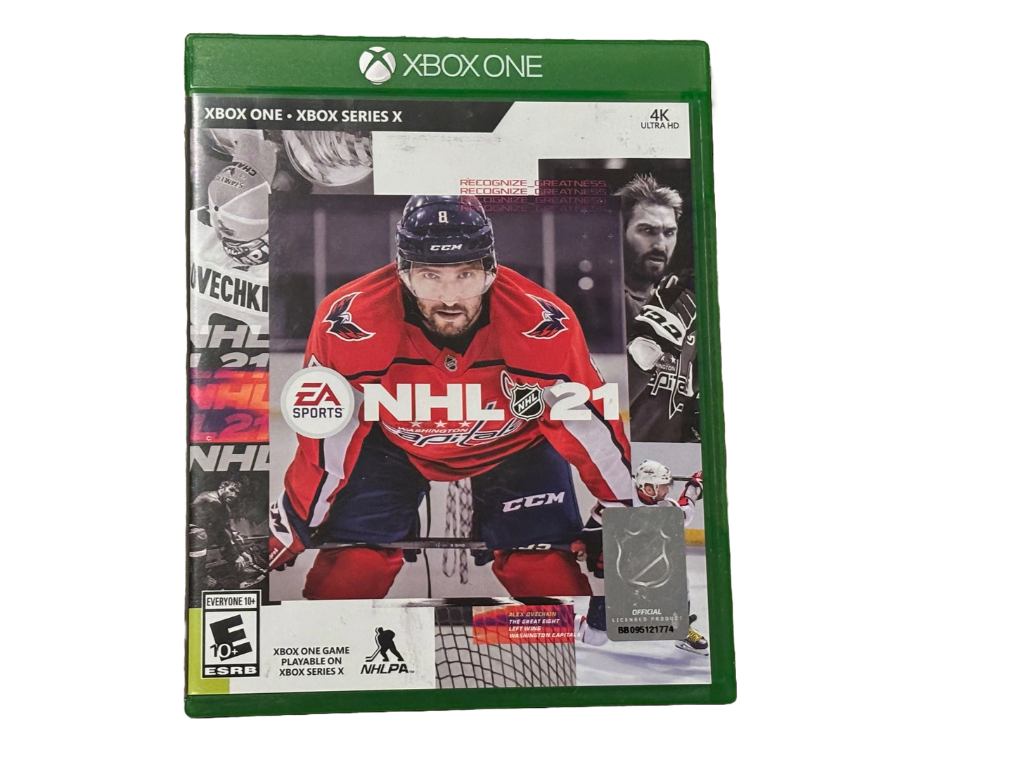 NHL 21 Microsoft Xbox One Game. Complete.